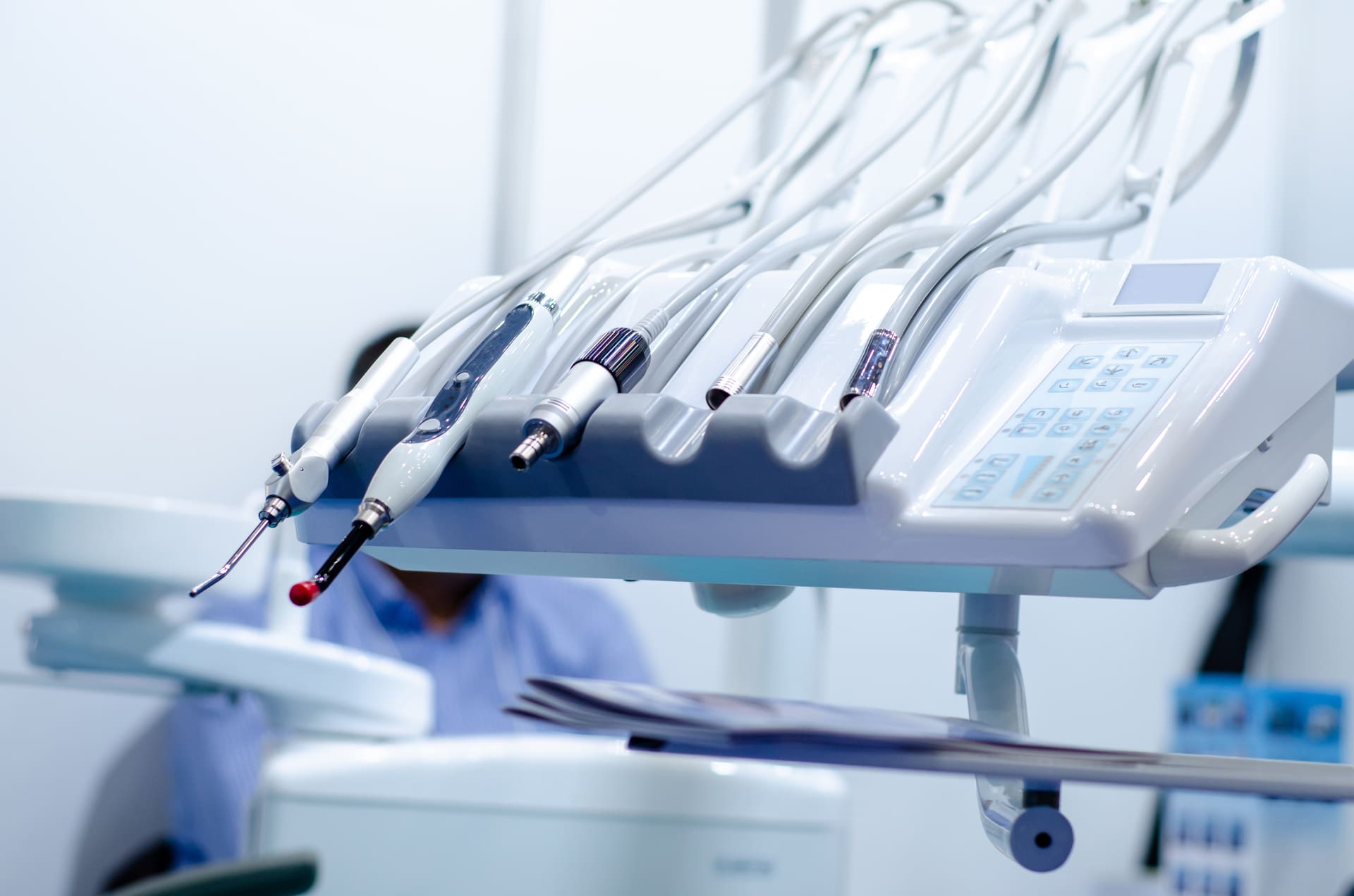 Dental technology in a modern Clark Dental treatment room