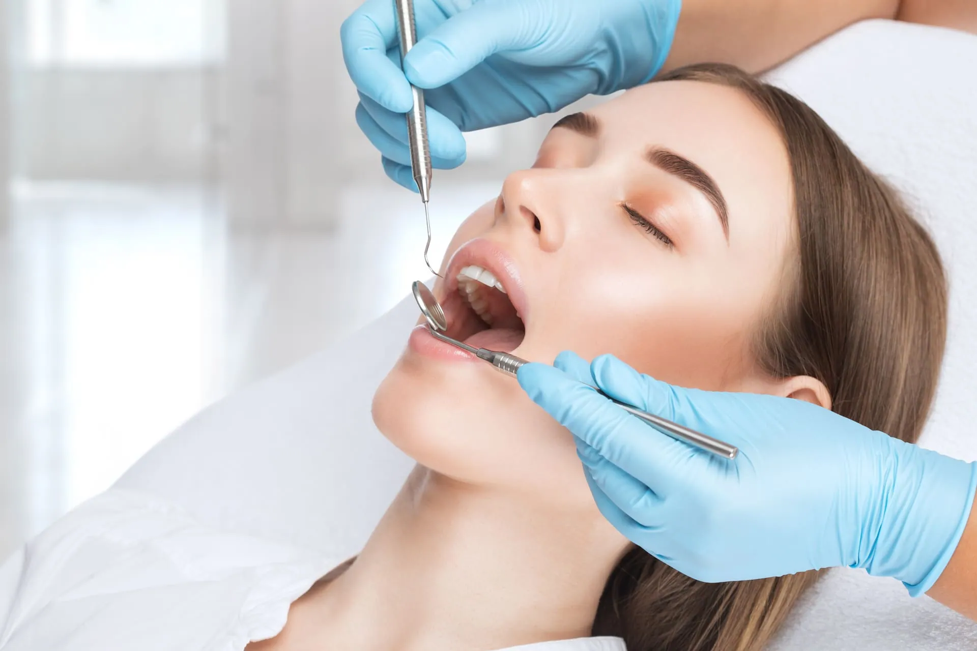 Gentle dental cleaning and exam at Clark Dental